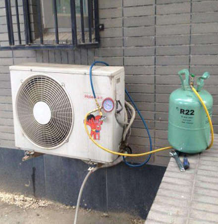 西秀空调加氟
